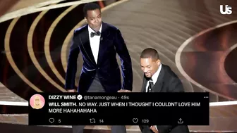 Bradley Cooper Reacts To Will Smith Slapping Chris Rock At Oscars 2022