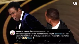 Bradley Cooper Reacts To Will Smith Slapping Chris Rock At Oscars 2022