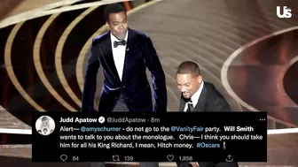 Bradley Cooper Reacts To Will Smith Slapping Chris Rock At Oscars 2022