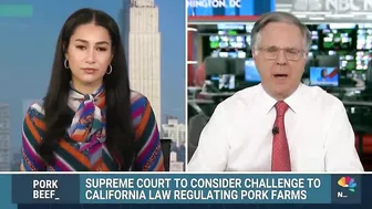 Supreme Court To Consider Challenge To California Law Regulating Pork Farms