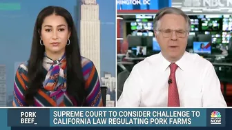 Supreme Court To Consider Challenge To California Law Regulating Pork Farms