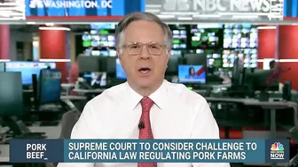 Supreme Court To Consider Challenge To California Law Regulating Pork Farms