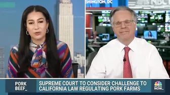 Supreme Court To Consider Challenge To California Law Regulating Pork Farms