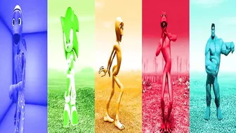 COLOR DANCE CHALLENGE PATILA VS DAME TU COSITA VS EL TAIGER ME KEMASTE VS ALIEN GREEN