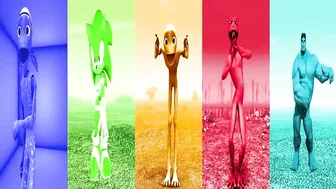 COLOR DANCE CHALLENGE PATILA VS DAME TU COSITA VS EL TAIGER ME KEMASTE VS ALIEN GREEN