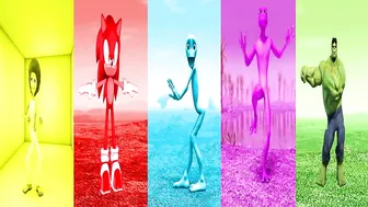 COLOR DANCE CHALLENGE PATILA VS DAME TU COSITA VS EL TAIGER ME KEMASTE VS ALIEN GREEN