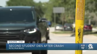 Second student dies after Royal Palm Beach school bus stop crash