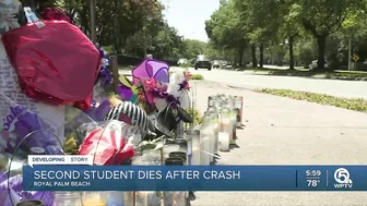 Second student dies after Royal Palm Beach school bus stop crash