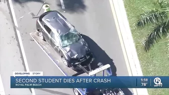 Second student dies after Royal Palm Beach school bus stop crash