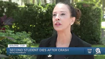 Second student dies after Royal Palm Beach school bus stop crash