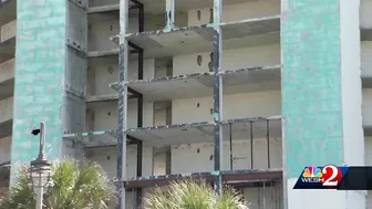 Daytona Beach Shores' Treasure Island resort demolition begins