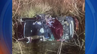 Person rescued after vehicle crashes in Virginia Beach marsh