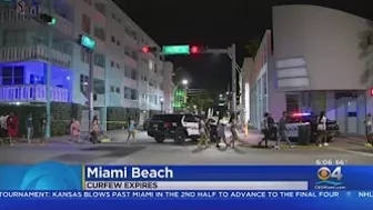 Another Quiet Morning As Curfew Ends On Miami Beach