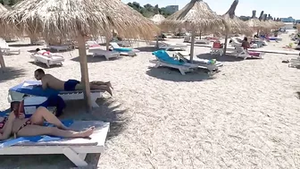 Plaja DaMar Beach 4K VIDEO  Sun Summer Party Fun Mamaia Bikini Beach.