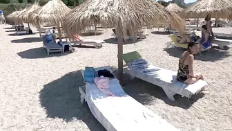 Plaja DaMar Beach 4K VIDEO  Sun Summer Party Fun Mamaia Bikini Beach.