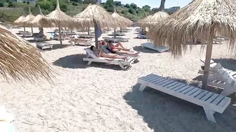 Plaja DaMar Beach 4K VIDEO  Sun Summer Party Fun Mamaia Bikini Beach.