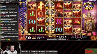 MIGHT OF RA ★ MIGHTY BONUS WIN ★ VIHISLOTS TWITCH STREAM