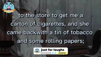 Funny jokes - Tampons and cigarettes