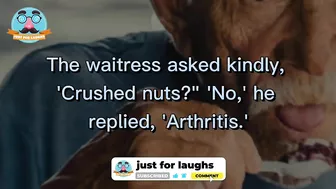 Funny jokes - Crushed nuts