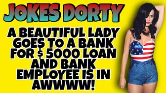 best funny comedy jokes: a blonde goes for $5000  personal loan in bank!