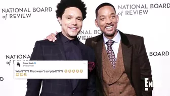 Will Smith's SLAP at Oscars 2022: Celebrities REACT | E! News