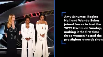 The best of Amy Schumer, Regina Hall, Wanda Sykes’ 2022 Oscars opening | Page Six Celebrity News