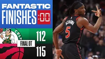 WILD Overtime Finish In Raptors/Celtics Game ????