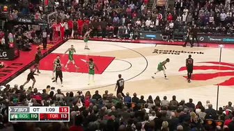 WILD Overtime Finish In Raptors/Celtics Game ????