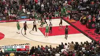 WILD Overtime Finish In Raptors/Celtics Game ????