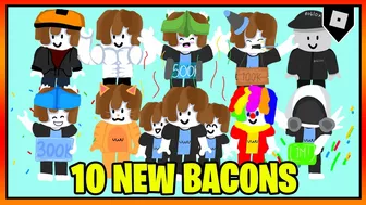 How to get ALL 10 NEW BACONS in FIND THE BACONS || Roblox