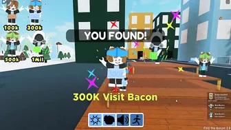 How to get ALL 10 NEW BACONS in FIND THE BACONS || Roblox