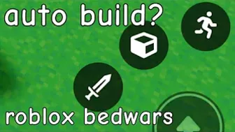 new roblox bedwars update (auto build is back?)