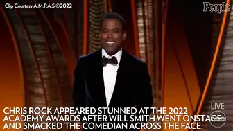 Will Smith Smacks Chris Rock in the Face After Rock Jokes About Jada Pinkett's Hair | PEOPLE