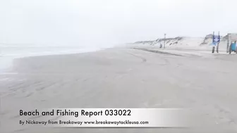 Beach fishing report 033022