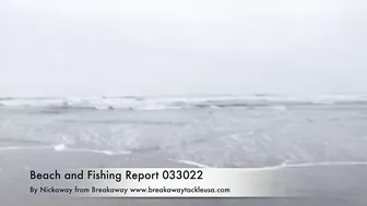 Beach fishing report 033022