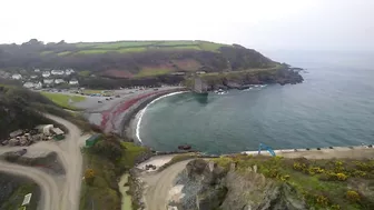 Porthoustock Beach & Quarry  29th March 2022