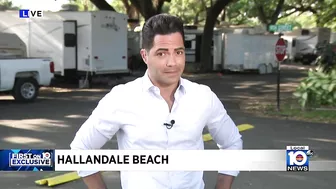 Hallandale Beach mobile home park residents say they're in fear of speeding maintenance vehicles