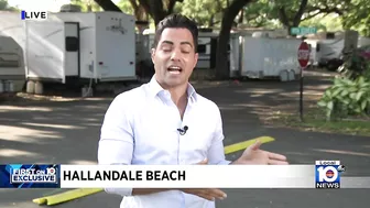 Hallandale Beach mobile home park residents say they're in fear of speeding maintenance vehicles