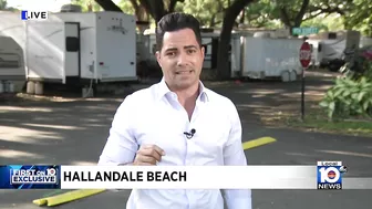 Hallandale Beach mobile home park residents say they're in fear of speeding maintenance vehicles