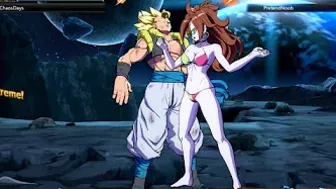 [DBFZ] Android 21 Bikini has the sexiest mix in the game...