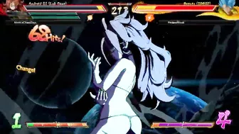 [DBFZ] Android 21 Bikini has the sexiest mix in the game...