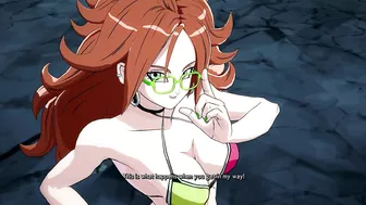 [DBFZ] Android 21 Bikini has the sexiest mix in the game...