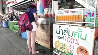 Bangkok Life - Thai Saleswomen - Thailand Travel Vlog