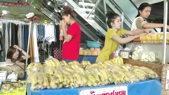 Bangkok Life - Thai Saleswomen - Thailand Travel Vlog