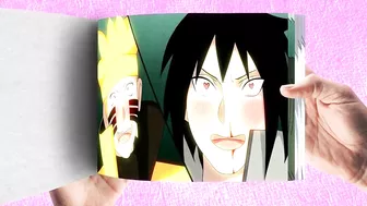 how naruto and sasuke defeated kaguya anime naruto parody flipbook