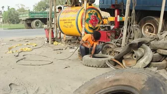 New Update Tyre Blast Prank !! Scary Reaction Popping Balloon Prank 2022 | Funny Comedy Video