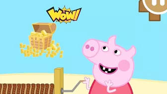 Mommy Pig Challenge Daddy Pig - Peppa and Roblox Piggy Funny Animation