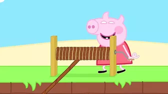 Mommy Pig Challenge Daddy Pig - Peppa and Roblox Piggy Funny Animation