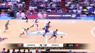 INTENSE PHYSICAL GAME 4 BETWEEN MAGNOLIA VS MERALCO | PBA GOVERNORS CUP SEMIS 2021-2022