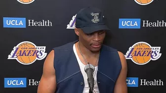 Russell Westbrook turns question on reporter: ‘What do you think should change?’ | NBA on ESPN